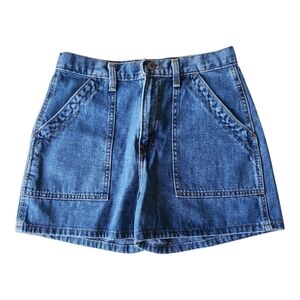 VTG Y2K Xhilaration Blue Denim Shorts 7